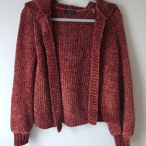 Chenille Cardigan